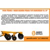 Grade Aradora Pesada Tatu 16x34 – Alta Performance no Preparo do Solo | Agro Estilo