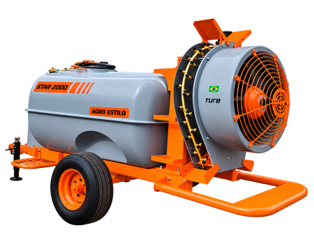 ATOMIZADOR STAR TURB 2000 LITROS 850MM "TURBINA ALTA" - AGRO ESTILO Pulverizadores